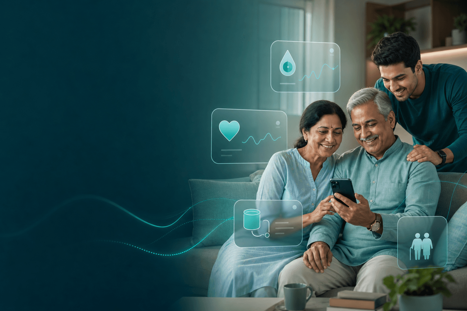 Specialized Health Packages β Diabetes, BP, Heart, Senior with market device kits
